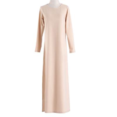 China New Malaysian Muslim Women's Chiffon Muslim Women's Muslim Round Neck COMFORT CASUAL Style Fashion Clothing Dress Islamic Arabic for sale