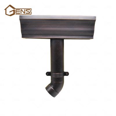 China EUROPEAN China Manufacturer Rain Gutter And Fittings For Roof Drainage for sale