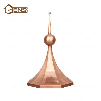 China Roofing Copper Spires / Roof Finials / Copper Cupola Roof For Architecture for sale