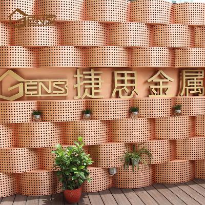 China building exterior copper curtain wall / copper wall panel for sale