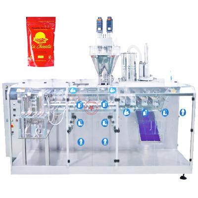 China Food Premade Bag Pouch Package Sachet Packaging Machines Multifunctional High-speed Automatic Doypack Chilli Powder Packing Machine for sale