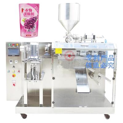 China Small Automatic Food Ketchup Pasta Sauce Doypack Premade Bag Stand Up Pouch Liquid Filling Machines Sachet Packing Machine for sale