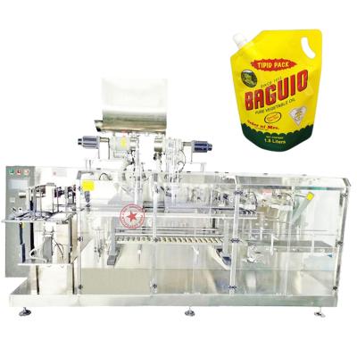 China Small automatic food sauce paste premade bag detergent stand up mini pouch liquid filling machines doypack packing machine for sale