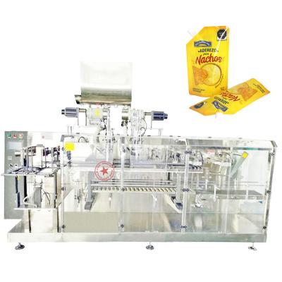 China Small doypack food premade pouch paste oil sauce juice filling machines automatic cosmetic liquid cream bag packing machine for sale