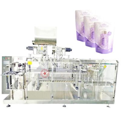 China Automatic Beak Detergent Cosmetic Cream Liquid Pouch Liquid Cream Pouch Filling Machines Juice Oil Sachet Bag Premade Food Doypack Packing Machine for sale