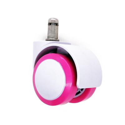 China Modern Furniture Hardware Colorful 2 Inch Wheel Kid Caster for sale