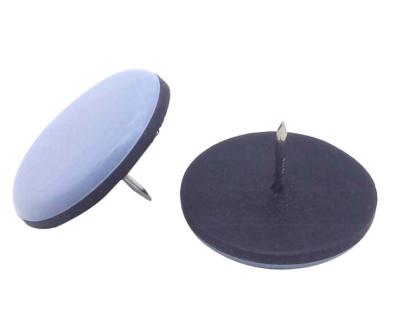 China Furniture PTFE Easy Sliders Chair Slides Nail On Easy Glides for sale