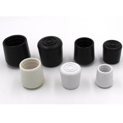 China White Black TPR Furniture Leg Tips Table Chair Foot Covers for sale