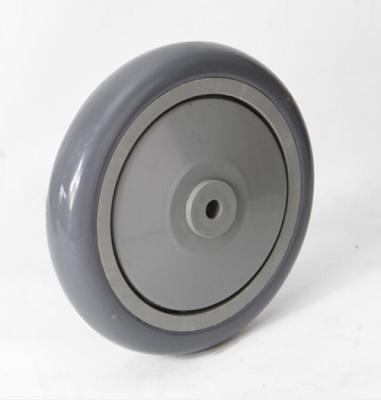 China Modern Medical Caster Wheel 200MM 8 Inch PP TPU Caster With Double Bearing for sale