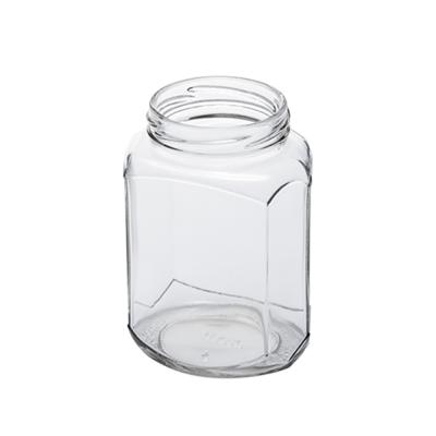 China 195.5ml Glass Jar Storage Jar for Jellies Jams Honey Sauce Pickled Cucumber Pepper Powder Mayonnise for sale