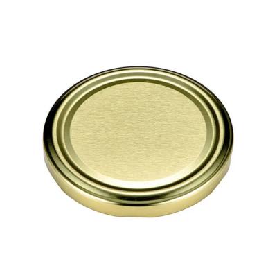 China Non Flip 82mm Metal Twist Caps 82mm Tinplate Metal Twist Cap for sale