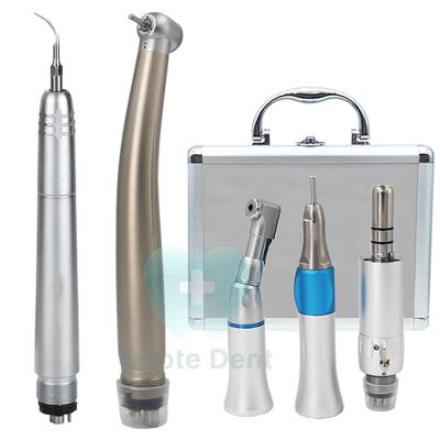 China Clinic dental student dental handpiece kits air scaler low speed high speed handpiece vs angle right head handpiece sest 4 hole 2 hole for sale