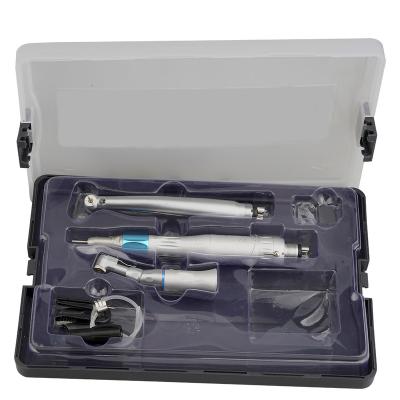 China Dental Clinic Dental Low Speed ​​Handpiece Kit With 1:1 Vs Angle&Straight & 2/4Holes Air Motor/Big LED Handpiece Dental High Speed ​​Kit for sale