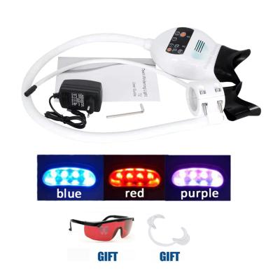 China 3 Color Dental Portable Chair Instrument Whitening Machine LED System Teeth Whitening Lamp DT-MBY-005 for sale