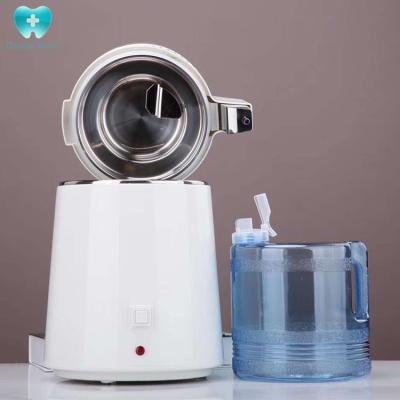 China 4L Metal Cooling System Distilled Water Machine High Quality Plastic Dental Water Distiller for sale