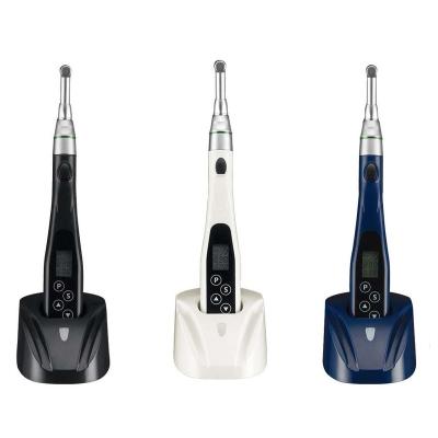 China dental root canal therapy 16:1 push button chuck head endo motor vs angle handpiece with LED endomotor for sale