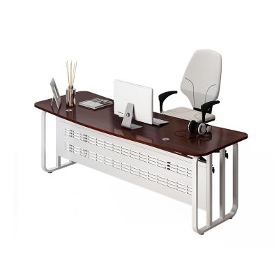 China Office Work Desk MDF Table Wood Wooden Office Desk for sale