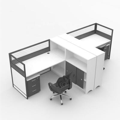 China Wholesale popular material 2 green material non-harmful person design office workstation modular desk for sale