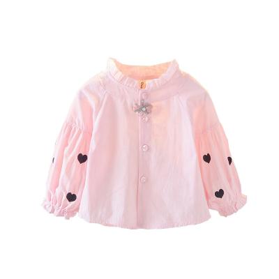 China Anti-wrinkle summer kids clothing excellent cotton kids tops girls short tops for girls for sale