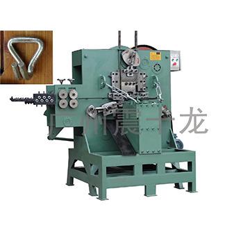 China Building Material Stores Automatic Hydraulic Metal Wire Double J Hook Making Machine for sale