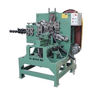 China Building Material Heavy Duty Automatic Stores 5-10mm Chain Making Machine Button Lock Forming Machine Made In China for sale