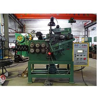 China Building Material Automatic Stores 4-9mm Steel Iron Round Chain Bending Machine for sale