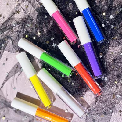 China Custom Organic Glitter Waterproof Vegan Color Water Activated Liquid Eyeliner Pen Pencil for sale