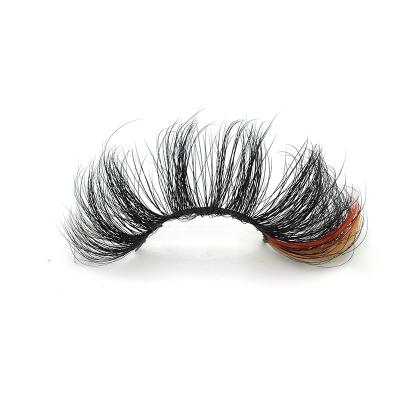 China Real Seller Super Thick Fluffy Dramatic Long Strip Mink Fur Eyelashes Wholesale Natural Extra Long Full for sale