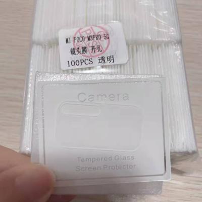 China Cellphone 9H 0.2mm-0.3mm Camera Lens Tempered Glass Screen Hard Back Protector Camera Lense For Xiaomi Poco M3 pro 5G for sale