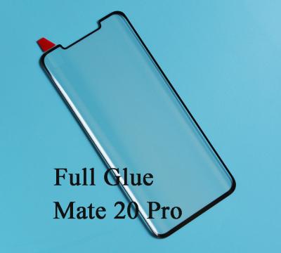 China Mobile Phone 9H Full Cover FULL STICK 3D Curved Tempered Glass Screen Protector For Huawei Mate 20 Pro for sale