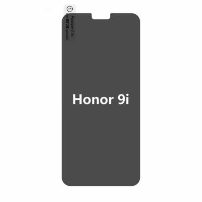 China Good Quality Mobile Phone 9H 2.5D Privacy Tempered Glass Screen Protector For Huawei Honor 9i 9N for sale