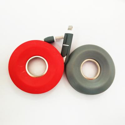 China Earphone Plug Silicone Cable Organizer Silicone Earphone Cable Winder for sale