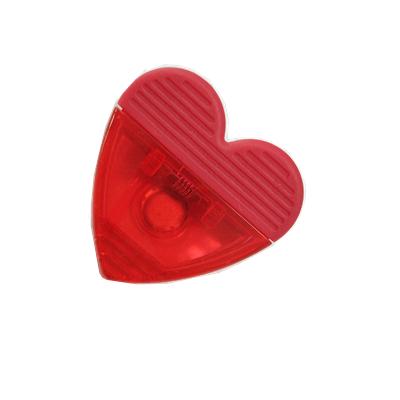 China Promotional Gift Factory Wholesale Plastic Heart Shaped Magnetic Clip for sale