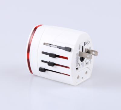 China USA factory direct sale high quality international portable USB world travel universal adapter for sale