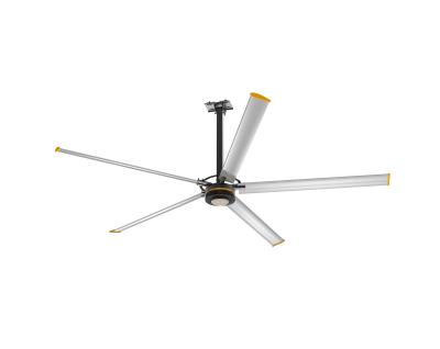 China Large Space Ventilation Large Space Ventilation PMSM Direct Drive 24ft 7.3m HVLS Giant Industrial Ceiling Fans for sale