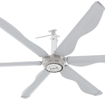 China Kale 2m / 2.5m / 3m Alloy Blades HVLS Type Industrial Ceiling Gym Tall Fan for sale