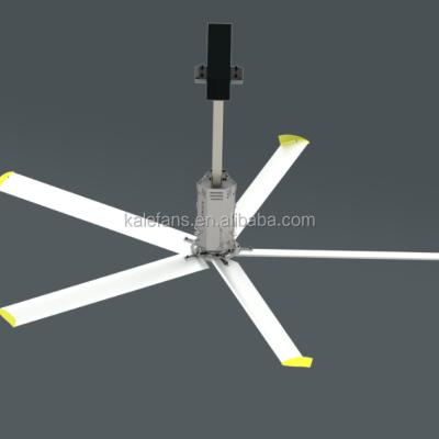 China Worshop 24FT 7.3M HVLS Big Big Large Malaysia Auto False Industrial Ceiling Fan for sale