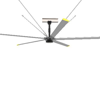 China Large Energy Saving Giant Worshop KALE 24FT HVLS Ceiling Fan for sale