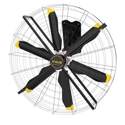 China Energy Saving & HVLS KALE Brand 1.6M 2M Best Wall Mounted Fan With PMSM Motor for sale