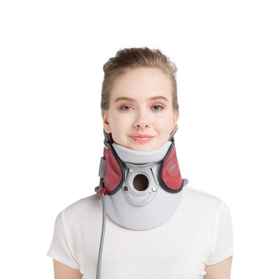 China Aluminum Alloy Traction Device Posture Corrector Cervical Collar Cervical Neck Braces Health Care Neck Support Neck Massage for sale