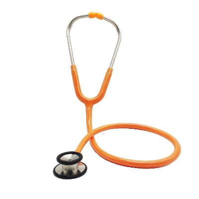 China Both sides of stainless stethoscope can be auscultated medical professional double head cardiology neonatal adult pediatric neonatal stethoscope for doctor for sale