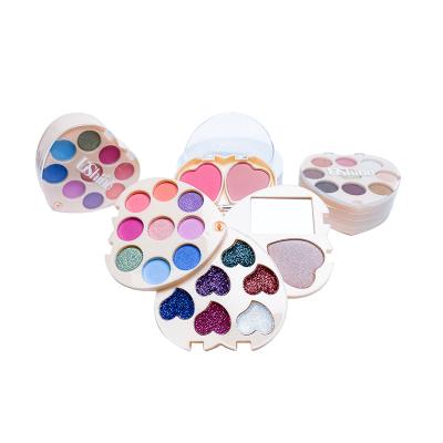 China Customizable Luxury Makeup Eyeshadow Palette High Quality 18 Colors Matte Longstanding Waterproof Personal Products Beauty Care UE023 for sale