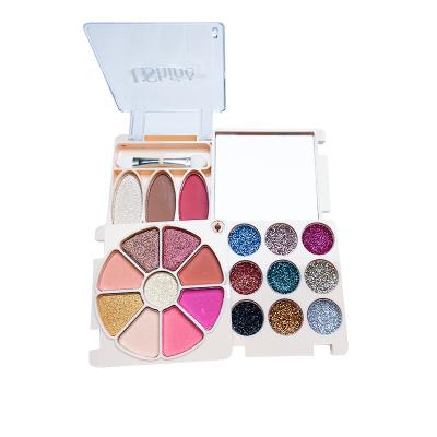 China Customizable Luxury Makeup Palette High Quality 21 Colors Multiuse Eyeshadow Blush Longstanding Waterproof Matte-Personal makeup UE023 for sale