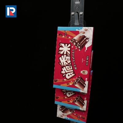 China Application Free Sample Retail Supermarket Display PP Hanging Plastic Clip Strips for sale