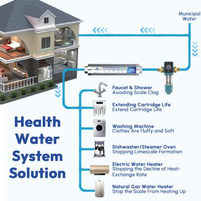 China RoHS Water Descaler System Livre de manutenção 0,15mpa Descalcificador de água sem sal à venda