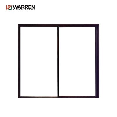 中国 High quality products waterproof double exterior glass aluminum sliding glass doors for commercial and residential 販売のため