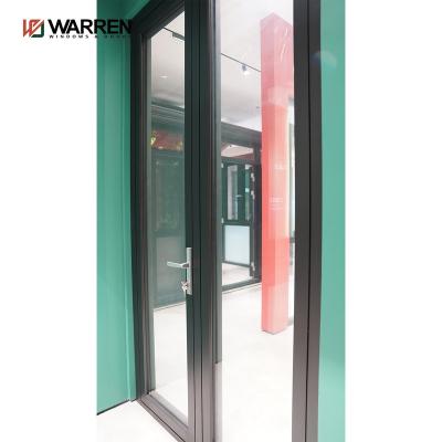 中国 Factory direct sale waterproof double glass soundproof aluminum exterior french doors for sale 販売のため