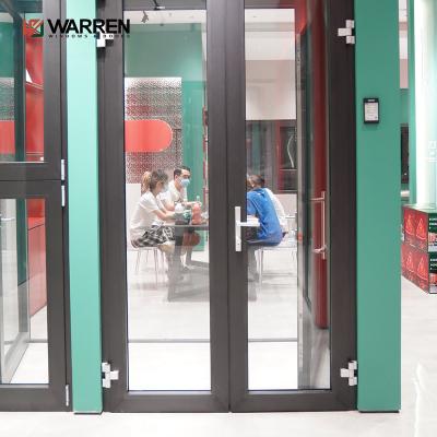 中国 Good Prices French Doors Curtains Fabric Interior Glass Aluminum Door High Quality Waterproof Patio Double Exterior French Doors 販売のため