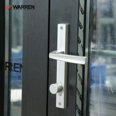 China Price Lite Side Asymmetrical Design Customization Waterproof French Door Openable Modern Aluminum Door Te koop