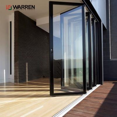 中国 Popular Room Aluminum Patio Bi-Folding Glass Bifold Door Waterproof for Balcony Aluminum Door 販売のため